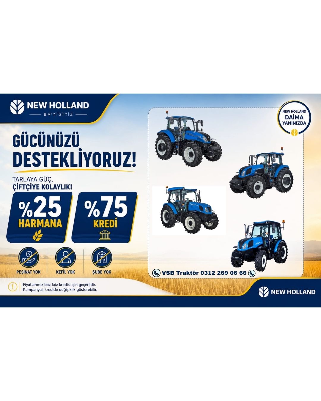 Kaçırılmayacak Traktör Kampanyası