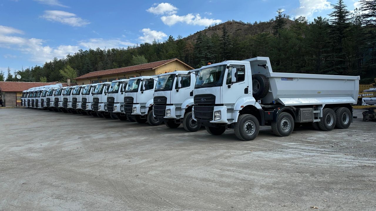 Çankırı İl Özel İdaresi ile 30 Adet Ford Trucks Kamyon Anlaşması!